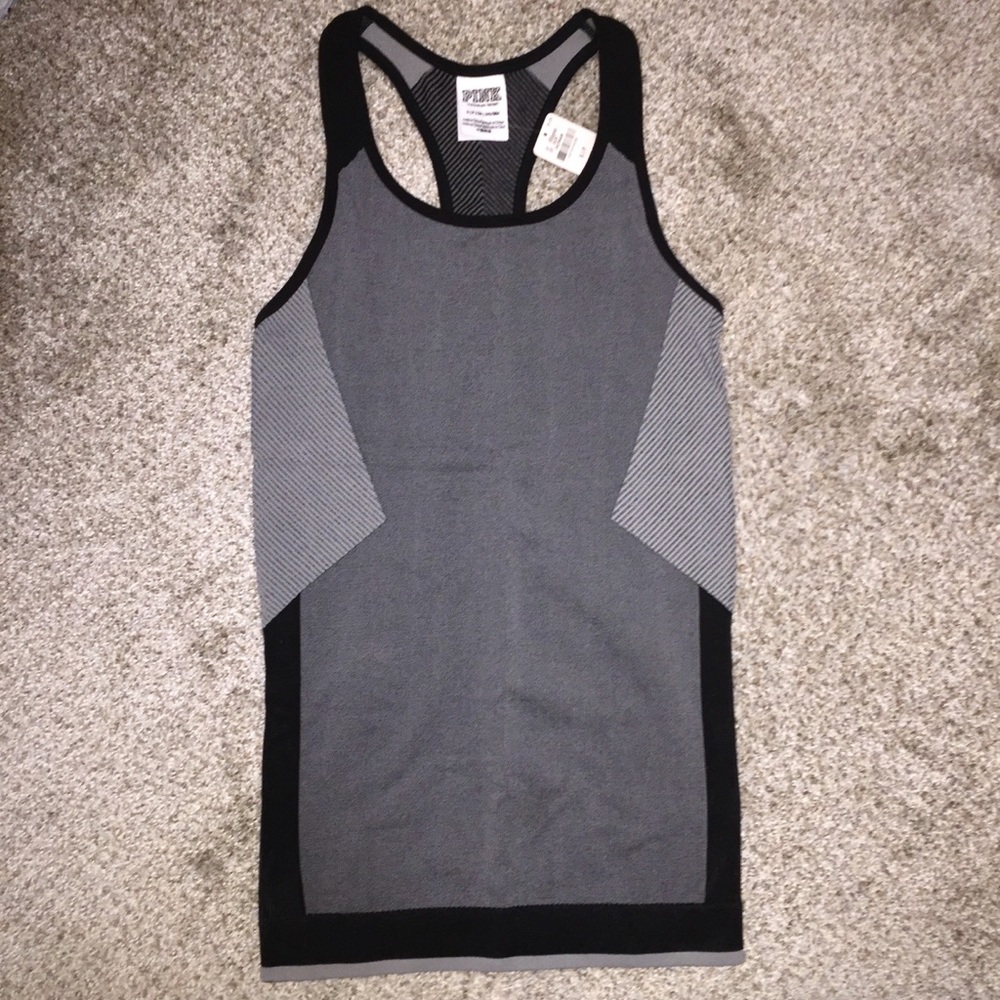 PINK Seamless Racerback Top